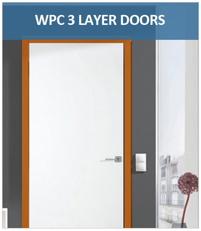 WPC 3 LAYER DOORS