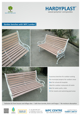 WPC Garden Benches