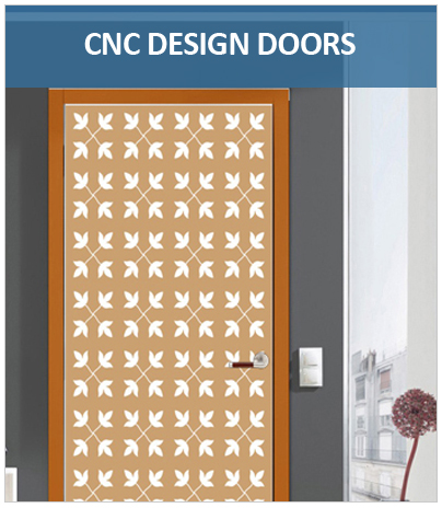 CNC Designer White Doors