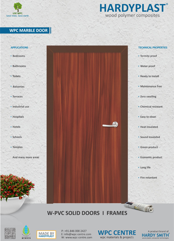 Decorative WPC Doors