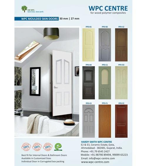 wpc molded door