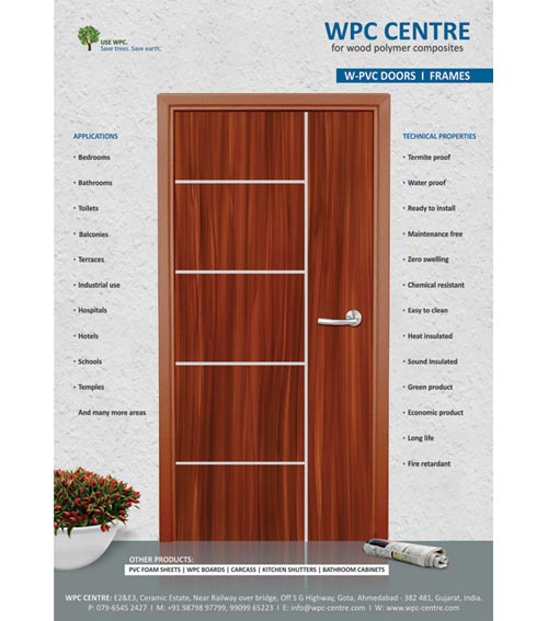 wpc wooden door