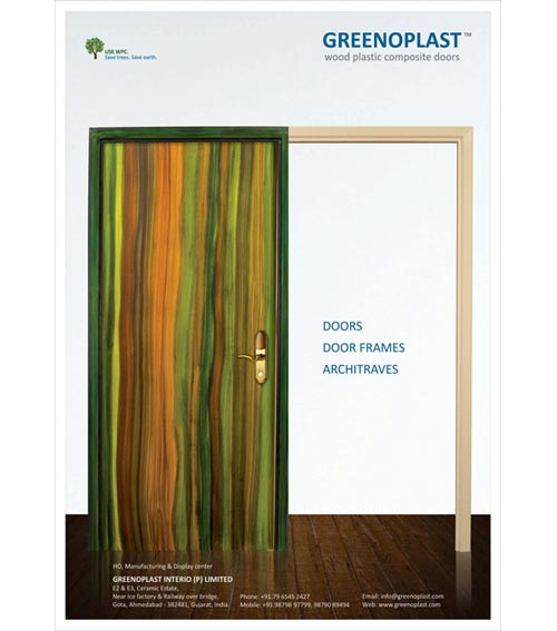 wpc recyclable door