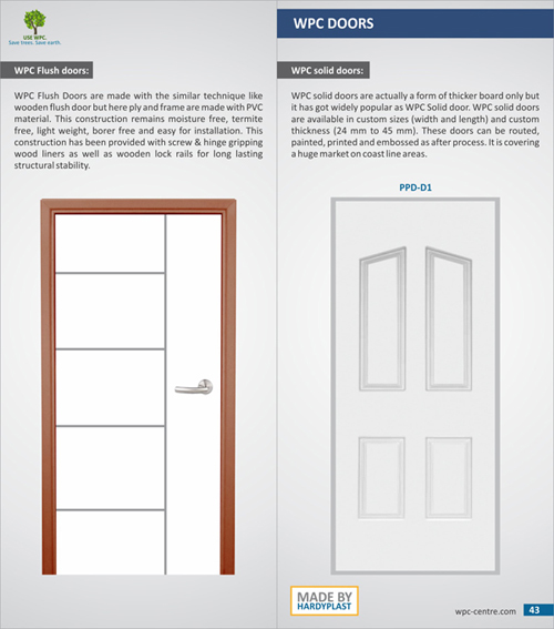 wpc door frames